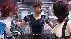 Stranded in space adventure with cute character Elsie exploring her identity