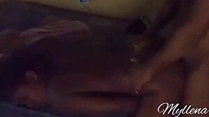 Casal amador morena em sexo real sensual