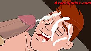 Cartoon Gay Pervert From The Brazilian Forest In Suggestive Adventures