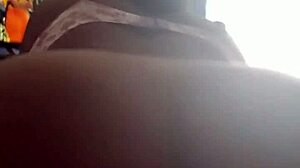 Big ass ebony woman feels intense emotions during riding session, pov highlighting her curves and pleasure