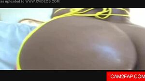 Teen masturbates hard in casual setting