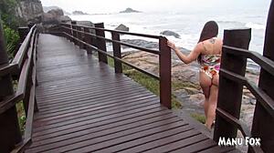 on the beach i couldn't hold the horniness and masturbated right there full video on red production rubens badaro