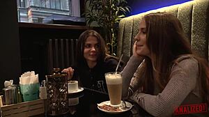 Fuck that tattooed slut in a rough threesome!