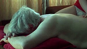 grandpa bangs petite teen, spitting cum after massage