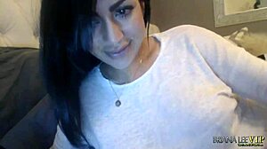 briana lee masturbating her natural tits on webcam? april 8th show