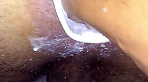 getting my ass fisted hard in outdoor anal play session