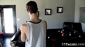 did you see that small gay boy getting fucked by the muscle guy?