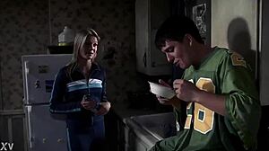 Supernatural sexy bikini girl swimming in the pool!