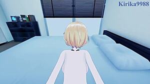 Yozora Mel n Uruha Rushia intense sex