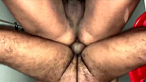 Security Fucks Two Guys in Club Booth