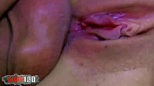 slim cute french teen enjoys large cock in kitchen