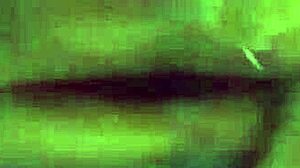 Amateur brunette couple in sensual reality sex