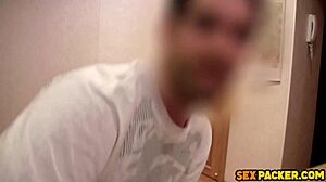 Gorgeous blonde, suck that concierge's cock