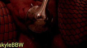 i'm itskyliebbw, a bbw slut bathing in the shower with stockings and fishnets, masturbating.