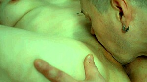 Kinky guy licks his milf's pussy until she has orgasm convulsions