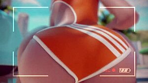 overwatch tracer riding cock on the beach