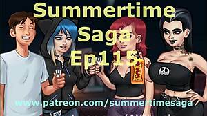 Summertime Saga 115: Small Tits Game With Tits