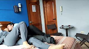 Follandome a la agente inmobiliaria con mi gran polla!