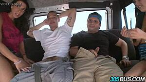 rachel starr and diamond kitty ride the bus part 3