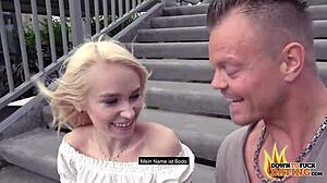 PublicSexDate - Petite 18+ Teen Arteya Gets Nailed Hard in Public POV Scene.