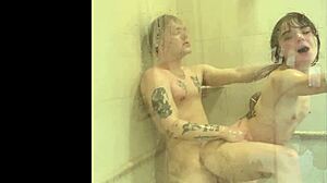 Megan Marx Tries Wild Shower Sex Moves Now!