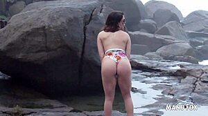 on the beach i couldn't hold the horniness and masturbated right there full video on red production rubens badaro