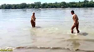 Stepson Bangs BBW Mom on Public Beach! 🏖️