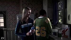 Supernatural sexy bikini girl swimming in the pool!