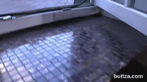 Adorable semi-nude tight chick spreads her asshole for hardcore oral and masturbation