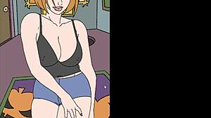 Halloween Hentai In Strange House