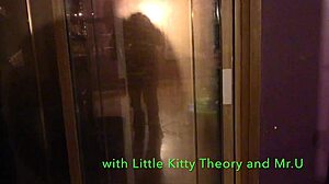 Young Italian teen poses in thong and panties