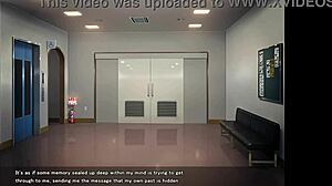 Nurse gives patient blowjob in hospital anime