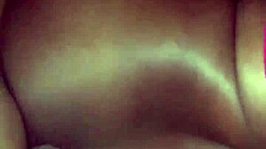 I love my stepson's big black cock in my fat ass.