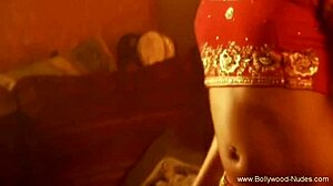 sexy asian belly dancer teases with nude moves and erotic belly play