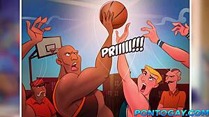 complete basketball stars with biggest cocks in gay cartoons