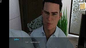 wvm 88 explores teen brunette's big assets while earning kimmy's trust