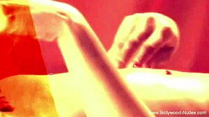 sexy asian belly dancer teases with nude moves and erotic belly play