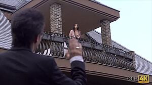 old4k passionate sex for her fiancee