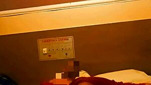 Passive Partner Eats Ball With Satisfaction