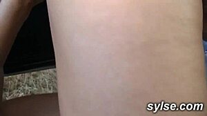 Two bold french milfs hitchhike for outdoor group fun