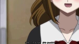 Teen 18+ girlfriends Katou and Sekai explore routes in School Days Bloody Train Part 4