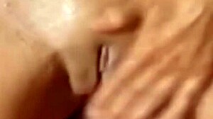 Shaved Pussy Expels Cum Jets