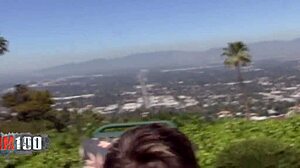 skinny teen 18+ with short hair hard fucked by a huge cock