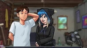 what happens in summertime saga 153 with teen tits?