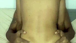 This 18-year-old Latina babe is riding a big black cock so rough. She keeps going until he milks her with cum.