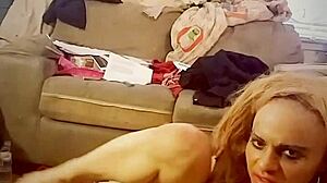 watch this shemale ladyboy in solo action, what do you think?