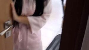 I gotta talk to tha boss fer sex wit tha debtor. She's Czech n gives rough blowjobs in POV.