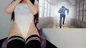 One Man Dominates All Women in College Hentai Kyonyuu Reijou Ep 1