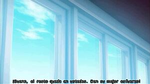 Teen 18+ girlfriends Katou and Sekai explore routes in School Days Bloody Train Part 4