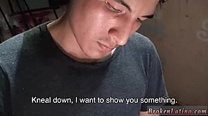 Fat Boy Gets Intense Gay Blowjob Bareback!